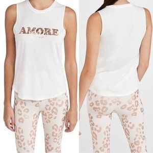 SPIRITUAL GANGSTER Amore Cotton Modal Muscle Tank Top Size Large